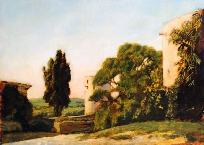 Nicolas Fox Oil Painting Chinon France