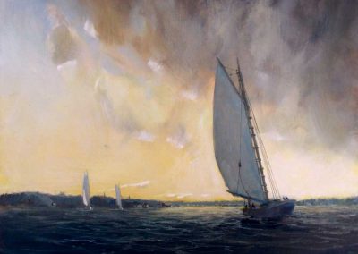 Nicolas Fox Oil Painting Vineyard Haven